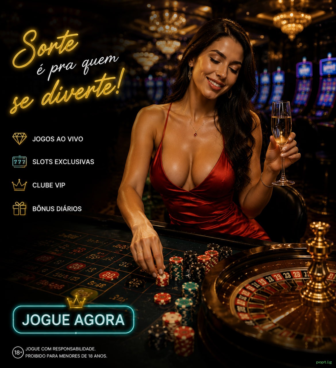 Cassino poptig app mobile